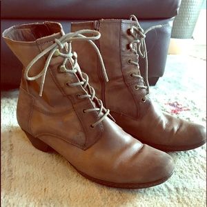 Pikolinos Leather Lace-up Boots